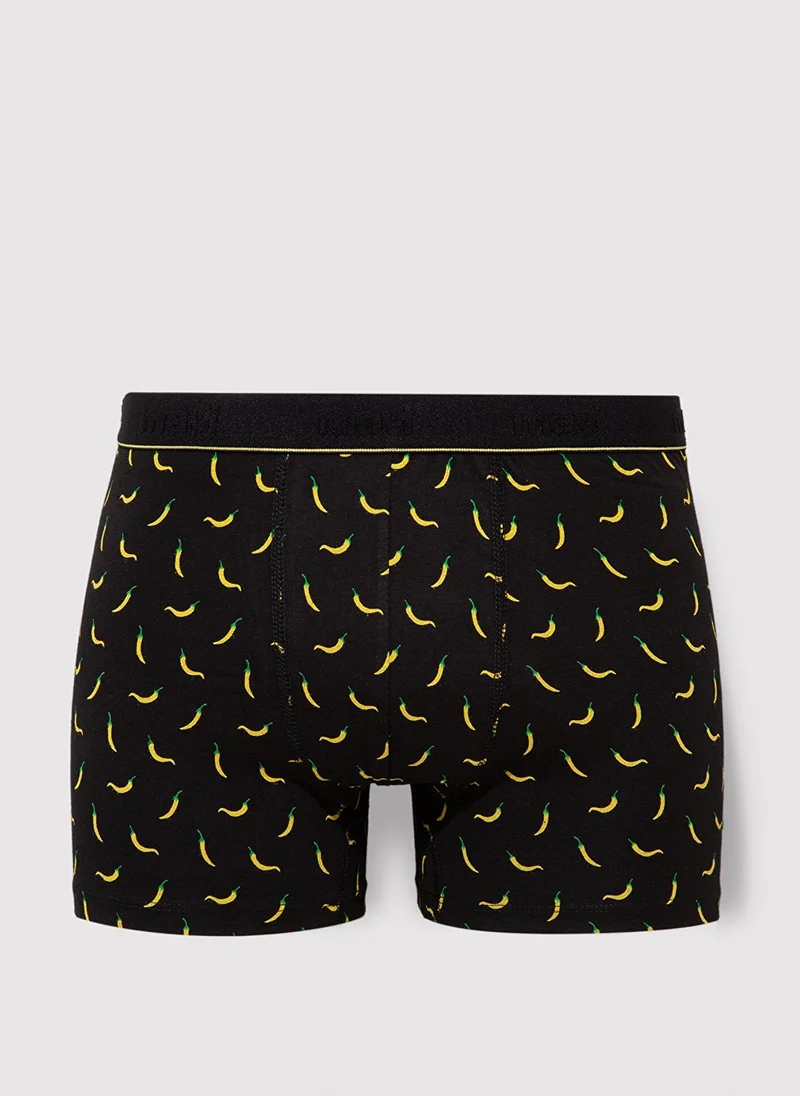 MAVI Peppers Printed Black Boxers